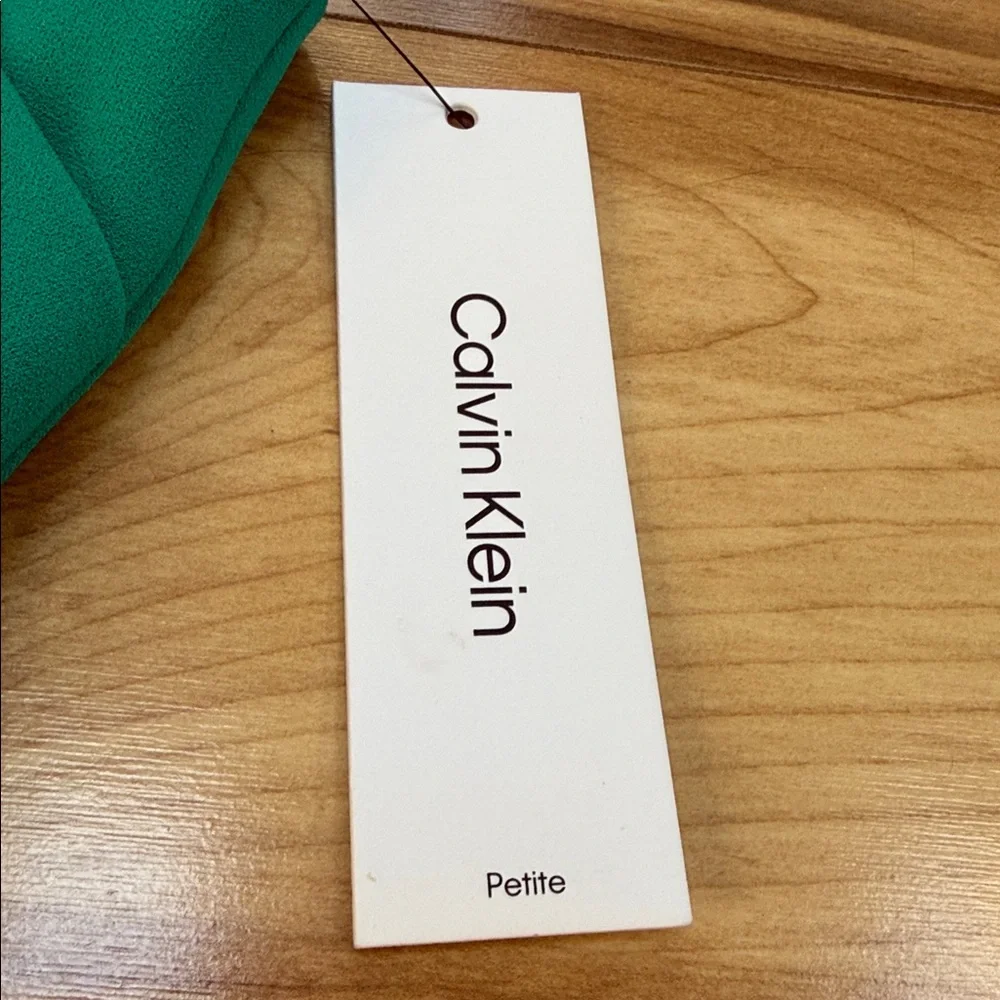 Calvin Klein green  Midi Dress - Picture 3 of 6